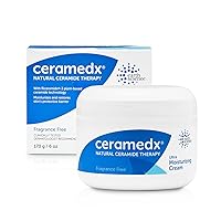 Ultra Moisturizing Natural Ceramide Cream Unscented for Dry, Sensitive Skin (6 oz.)