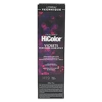 Loreal Excel Hicolor H19 Tube True Violet 1.74oz (3 Pack)