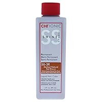 Ionic Shine Shades Liquid Hair Color 50-3r Darkest Natural Red Brown By Chi for Unisex, 3 Ounces