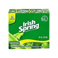 Colgate Irish Spring Bath Soap Aloe44; Pack Of 6