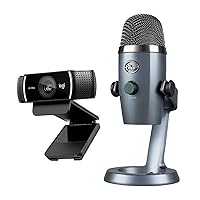 Logitech C922x Pro + Blue Yeti Nano - The Perfect Solution for Great Video-Calls