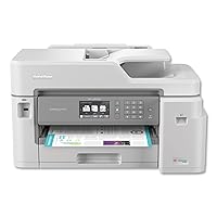 Brother MFC-J5845DW, INKvestment Color Inkjet All-in-One Printer with Wireless, Duplex Printing and Up to 1-Year of Ink In-box, Amazon Dash Replenishment Ready