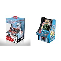 My Arcade Karate Champ and Ms. Pac-Man Micro Player Arcade Machines Bundle