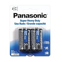 Panasonic Battery C Pack, 2 Count ( packaging may Vary)