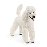 Schleich Farm World, Realisitc Dog Toys for Boys and Girls Ages 3 and Above, Poodle Toy Figurine