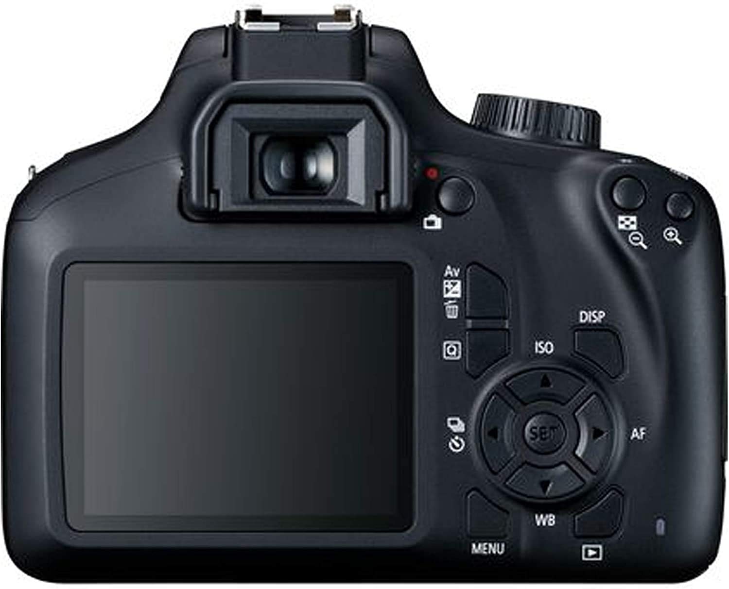 EOS Rebel T100 (EOS 4000D) DSLR Camera w/ 18-55mm DC III Zoom Lens with Pixibytes Deluxe Bundle (Renewed)
