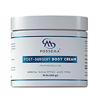 Post Surgery Body Cream, 16 Oz. – with Arnica and Eucalyptus Oil, Aloe Vera and Vitamin E – Hydrates, Calm, Repair and Improves Appearance of the Skin
