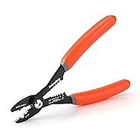 Valuemax 4-in-1 Wire Stripper Tool, Wire Stripper, Wire Cutters, Wire Crimping Tool, Multifuntional Electrician Pliers for Clamping, Stripping, Cutting, Crimping, 10-20 AWG