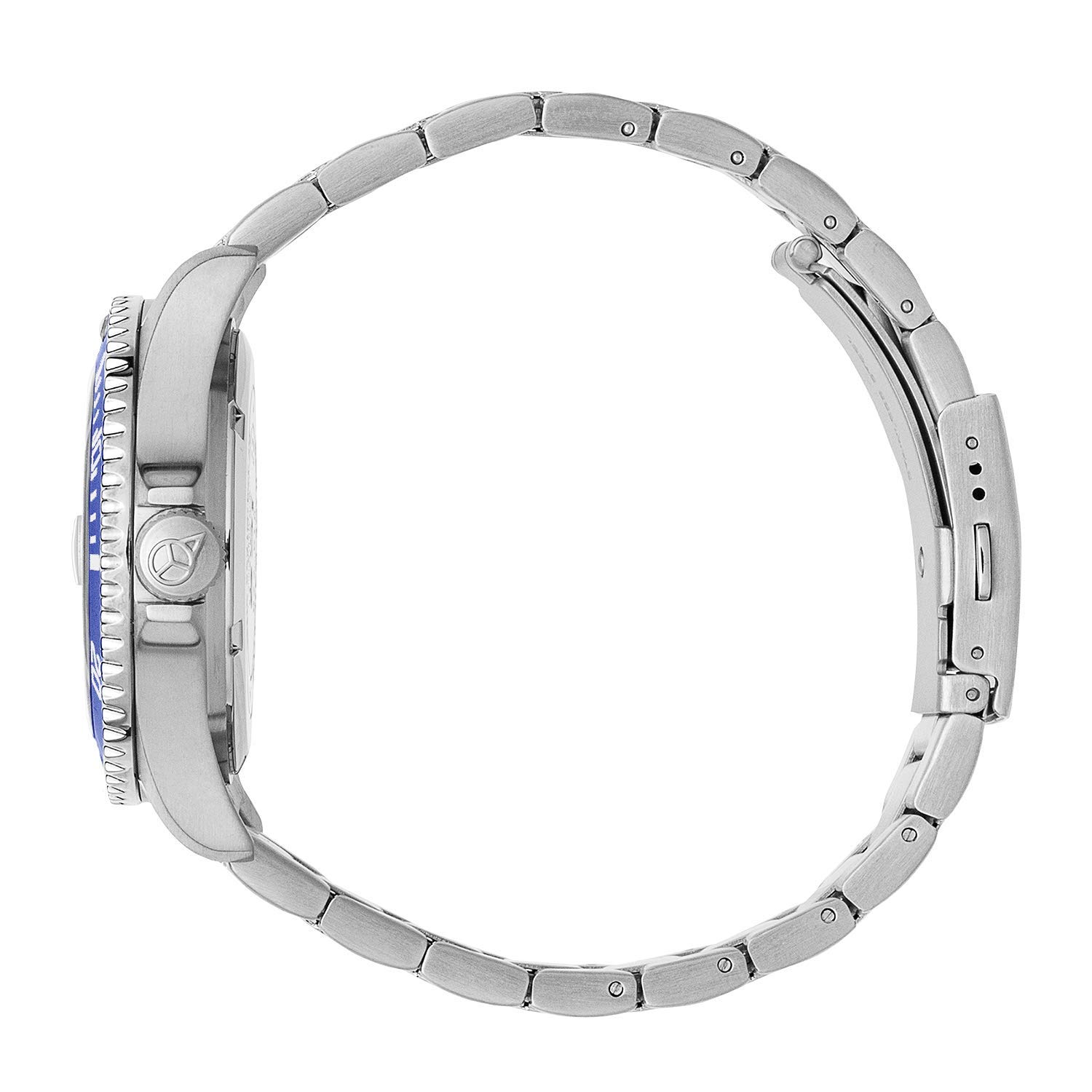 Ice-Watch Men's Ice Watch, Ice Steel, Stainless Steel, Blue, Medium, Bracelet Type