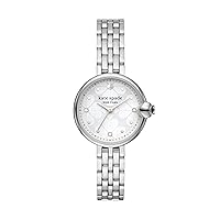 Kate Spade New York Women's Chelsea Park Silver Stainless Steel Bracelet Watch (Model: KSW9072)