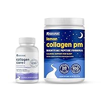 NativePath Collagen Duos - Lemon Collagen PM, Collagen Care+
