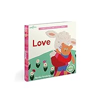 eeBoo: First Books for Little Ones Love Board Book, Illustrations That Help Introduce Values, Allows for Conversation About Essential Principles from The Very Beginning