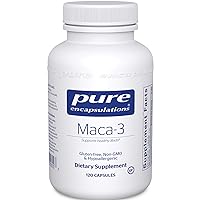 Pure Encapsulations - Maca-3 - Hypoallergenic Supplement - 120 Capsules