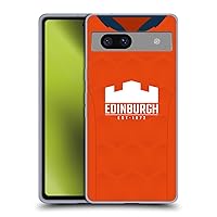Head Case Designs Officially Licensed Edinburgh Rugby Away 2021/22 Crest Kit Soft Gel Case Compatible with Google Pixel 7a