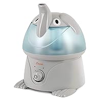 Adorables Ultrasonic Humidifiers for Bedroom and Baby Nursery, 1 Gallon Cool Mist Air Humidifier for Large Room or Kid's Room, Humidifier Filters Optional, Elephant