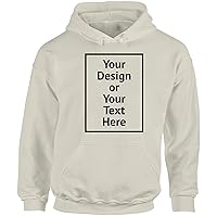 Awkward Styles Personalized Hoodie DIY Add Your Photo Image Your Own Custom Text Hooded Sweatshirt Front/Back Print