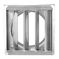 Vent Stainless Steel Air Vent Duct Grill Square Air Outlet Dryer Extractor Ventilation Cover Square Extractor The Home