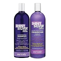 One 'n Only Shiny Silver Ultra Conditioning Shampoo Bundle with Conditioner