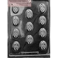 Bite Size Ladies Adult Chocolate Candy Mold with Copyrighted Molding Instructions
