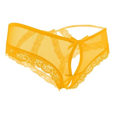 SUKIRIYA Women’s lace briefs sexy panties with cage back