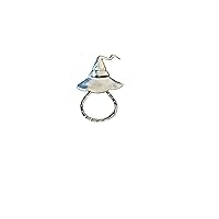 Wizards Witch Hat 2.8x2.9cm ft118 Emblem Made From Fine English Pewter Brooch drop hoop Holder For Glasses , Pen , ID jewellery POSTED BY US GIFTS FOR ALL 2016 FROM DERBYSHIRE UK …