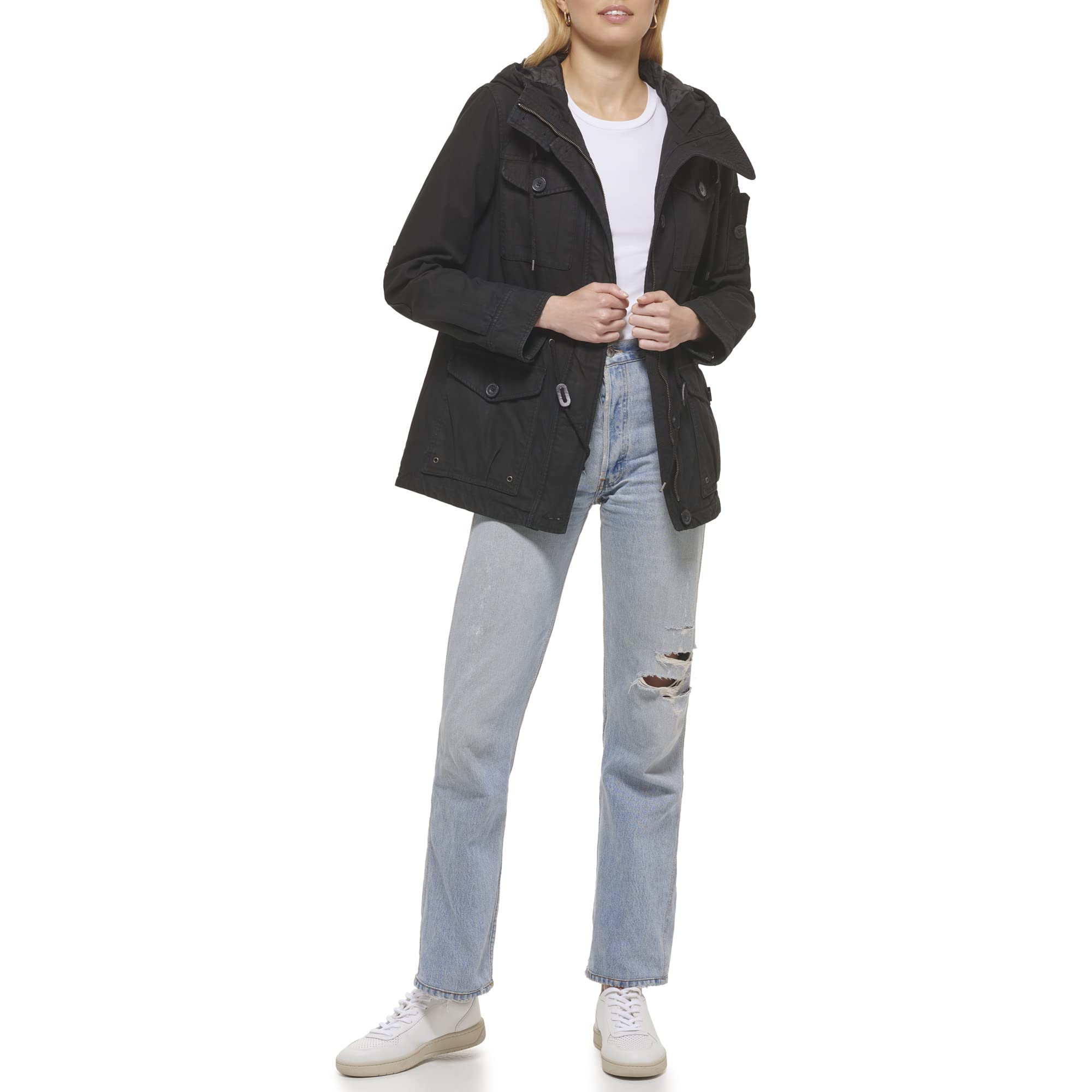 Mua Levi's Women's Cotton Four Pocket Hooded Field Jacket (Standard & Plus  Sizes) trên Amazon Mỹ chính hãng 2023 | Giaonhan247