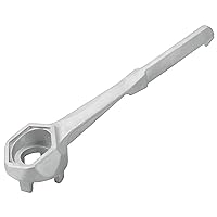 Performance Tool W54160 Aluminum Bung Wrench - Universal Tool for Safe Drum Cap Removal