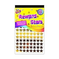 900 x Reward Star Stickers Silver Gold Bronze Home School Teacher Good Work