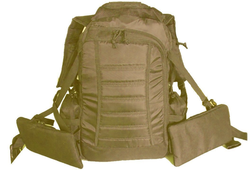 Explorer Large Backpack 22 Inches Detachable Pistol Waist Pouches B12-CT,Tan