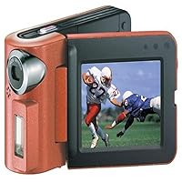 Panasonic SVAV10 MPEG4 e-Wear Digital Camcorder with Still Mode/MP3/Voice Recording (Red)