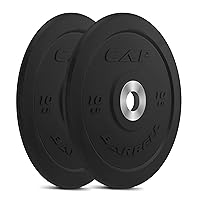 CAP Barbell Rubber Olympic Bumper Plate | Multiple Options/Colors