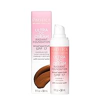 Pacifica Beauty | Ultra CC Cream Radiant Foundation - Cool/Deep | 100% Physical Broad Spectrum SPF 17 | Color Correcting Cream for Radiant Glowing Skin | Clean Makeup | Vegan & Cruelty Free