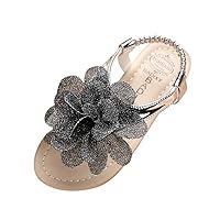 Princess Shoes Toddler Sandals Casual Girls Shoes Kids Solid Flower Baby Shoes Baby Shoes Boys Size 3 Shoes
