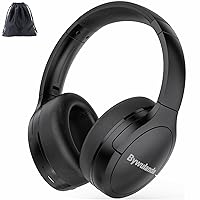 Active Noise Cancelling Headphones, 70H Playtime with Hi-Res Sound, ANC Wireless Over Ear Headphone, Comfortable Fit Lightweight for Travel, Home, Office