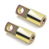 Othmro 2Pcs Cylinder Clevis Y Joint M12x1.25 Female Thread Y Connector 62mm Length Air Cylinder Rod Clevis End Pneumatic Air Cylinders for Chemical Industry Textile Industry Electronic