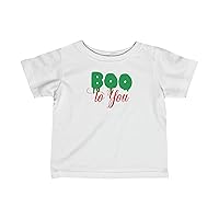 Boo to You Funny Graphic T-Shirt for Baby Boy and Girl.