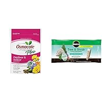 Osmocote Smart-Release Plant Food Plus Outdoor & Indoor, 8 lb. and Miracle-GRO Tree & Shrub Plant Food Spikes, 12 Spikes/Pack