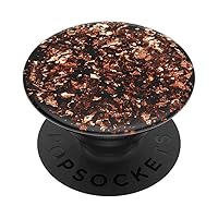 PopSockets: PopGrip Expanding Stand and Grip with a Swappable Top for Phones & Tablets - Foil Confetti Copper
