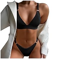 Women's Bikini, Fashion Women Split Swimsuit Casual Sexy Set Bathing Suit Shorts, S L