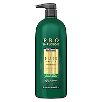 TRESemmé Cruelty-Free Pro Infusion Fluid Smooth Conditioner For Silky & Supple Hair Infused With Natural Coconut Droplets + Plant-Based Salon Protein + Niacinamide 33.8oz