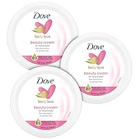 Body Love Beauty Cream, Lightweight, Fast-Absorbing Face and Body Cream for Normal to Dry Skin, 24-Hour Moisture, Luxuriously Scented Face Cream, Hand & Body Lotion, 5.07 Fl Oz (Pack of 3)