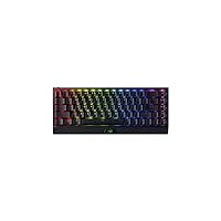 Razer BlackWidow V3 Mini HyperSpeed 65% Mechanical Gaming Keyboard: Wireless Technology - Yellow Switches- Linear & Silent - Doubleshot ABS keycaps - 200Hrs Battery Life