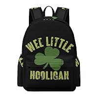 Wee Little Hooligan Casual Backpack Travel Hiking Laptop Business Bag for Men Women Work Camping Gym