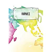 Hanoi: Ruled Travel Diary Notebook or Journey Journal - Lined Trip Pocketbook for Men and Women with Lines