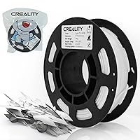 2023 Official Creality High Speed PLA 1.75mm, 200G 3D Printer Filament Rapid PLA High Flow for Fast Printing 600mm/s, 200G White PLA for K1 Max & Most FDM 3D Printer