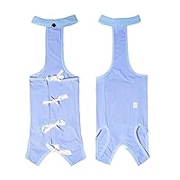 Dog Surgical Recovery Suit for Female Male Abdominal Wounds Spays Skin Diseases Soft for Pet Post-Sterilizations Dog Clothes Boy
