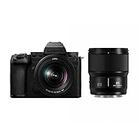 Panasonic LUMIX S5IIX Mirrorless Camera (DC-S5M2XKK) with LUMIX S Series 85mm F1.8 L Mount Interchangeable Lens (S-S85)