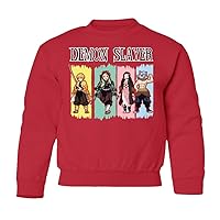 Anime Manga Heroes Slayer Demon Youth Crewneck Sweater