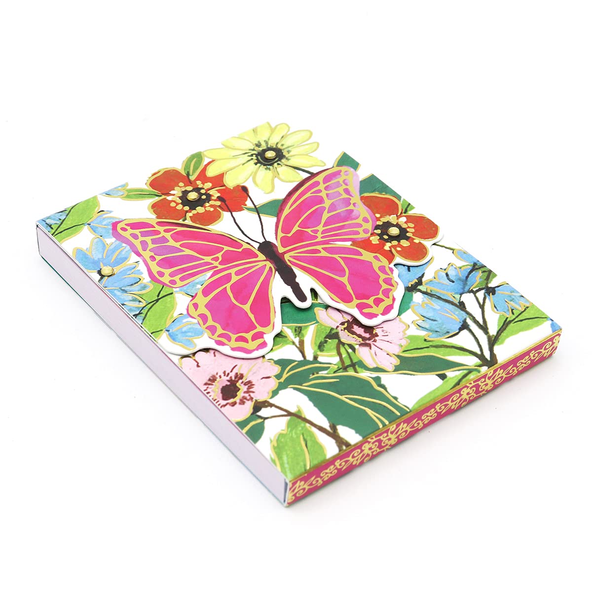 Punch Studio Full Bloom Butterfly Pocket Notepad (47059)