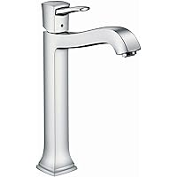 hansgrohe Metropol Classic Classic 1-Handle 1 13-inch Tall Bathroom Sink Faucet in Chrome, 31303001